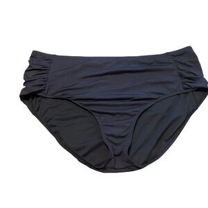 Reaction Kenneth Cole Plus Size Swim Bottom Bikini Black Size 3X